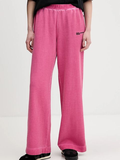 Karl Lagerfeld Jeans spodnie dresowe bawełniane - zdjęcie produktu nr 1