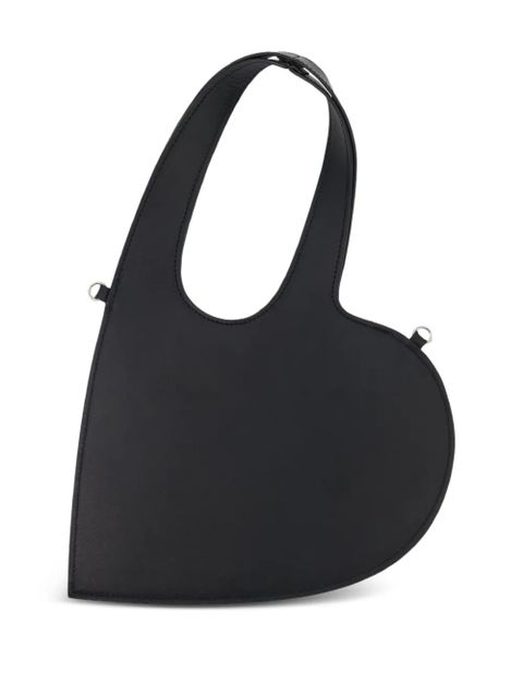 Coperni heart detachable strap tote bag - Black