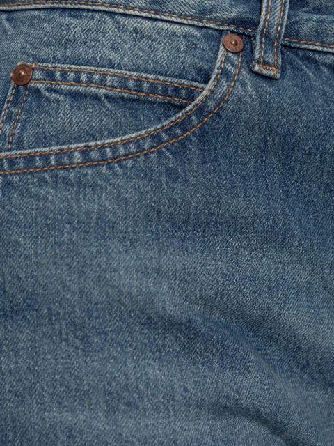 Victoria Beckham Relaxed Curved jeans - Blue