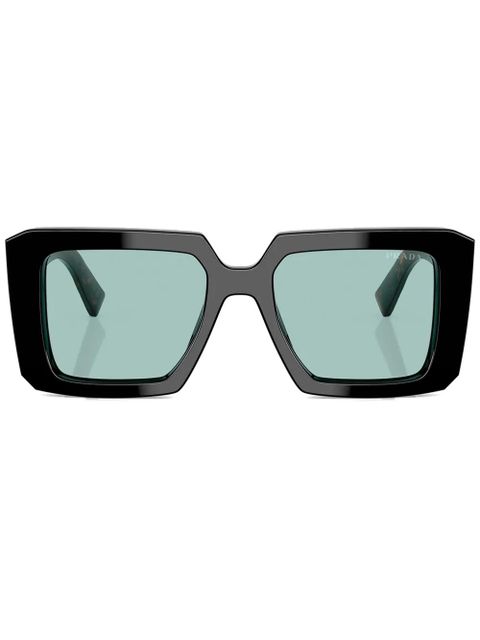 Prada Eyewear square-frame sunglasses - Black - zdjęcie produktu nr 2