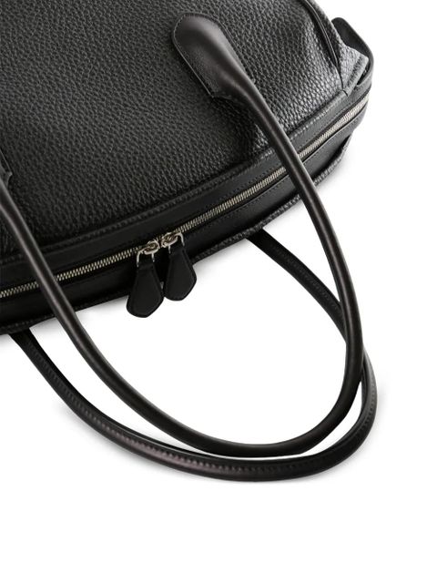 The Row leather tote bag - Black - zdjęcie produktu nr 2