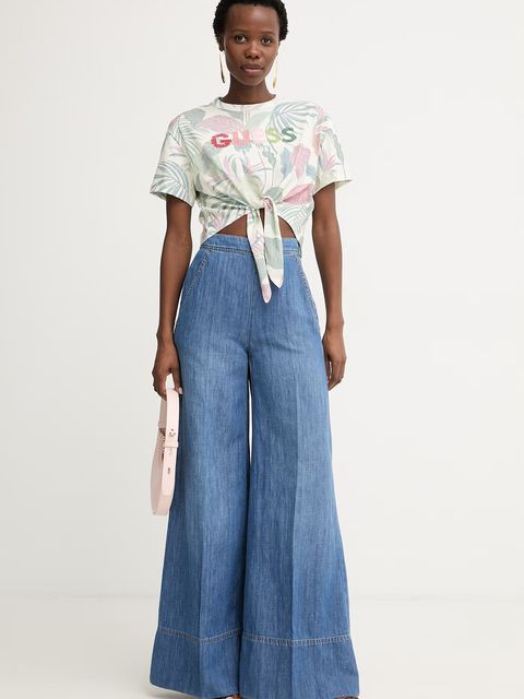 Guess T-shirt damski bawełniany - zdjęcie produktu nr 1