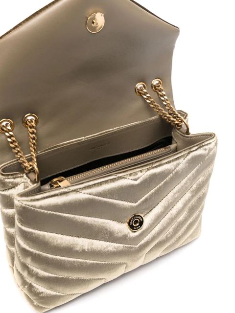 Saint Laurent small Loulou shoulder bag - Green