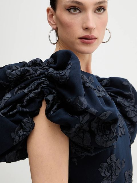 Rotate sukienka kolor granatowy 1151172318