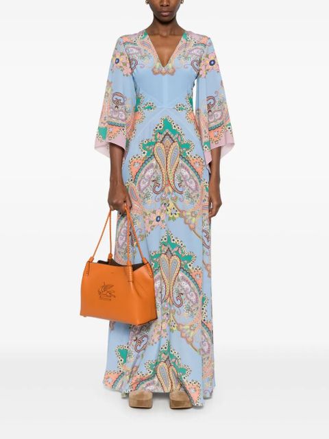ETRO paisley maxi dress - Blue