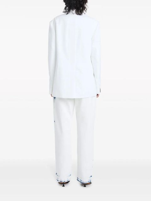Proenza Schouler Sandis tailored blazer - White