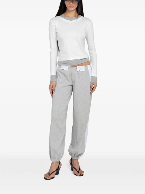 Gimaguas Emmanuelle track pants - Grey