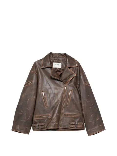 ducie Samantha distressed jacket - Brown - zdjęcie produktu nr 1