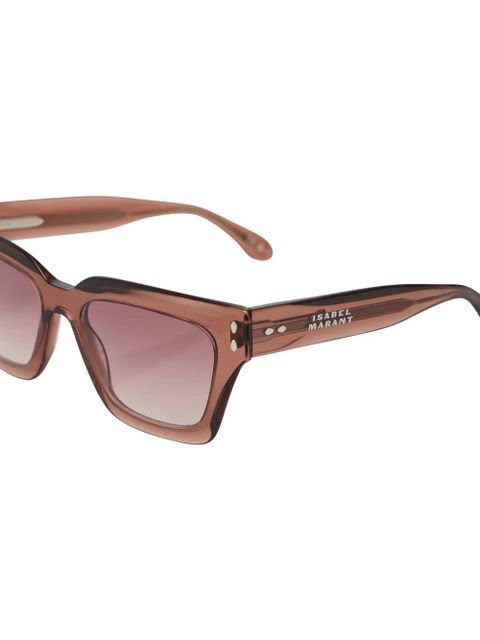 Isabel Marant Eyewear Carmy square-frame sunglasses - Red