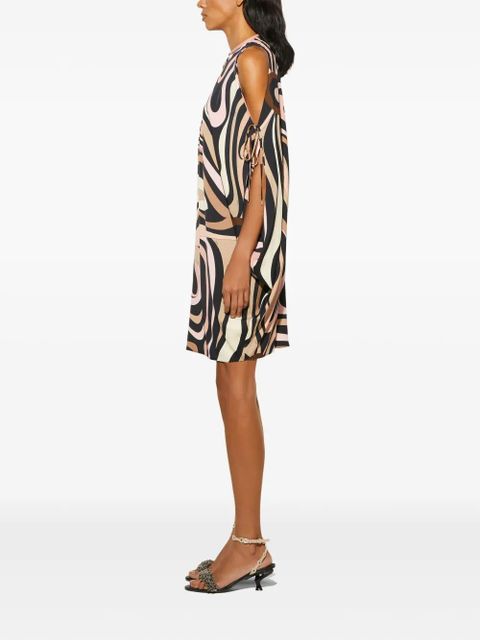 PUCCI marmo-print dress - Black