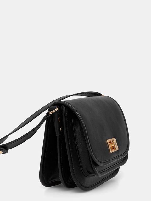 Geox torebka skórzana FLAVRIE kolor czarny D46Z4A 00043 - zdjęcie produktu nr 2