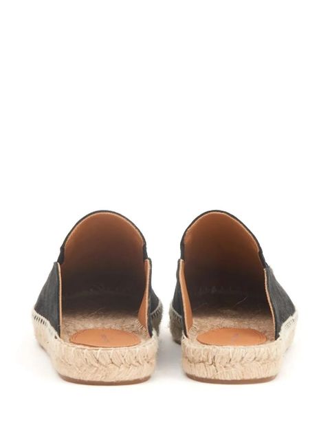 Maison Margiela embroidered espadrille mules - Black