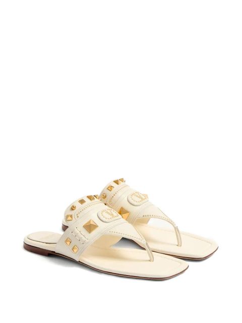 Valentino Garavani Plaster Caster leather sandals - White