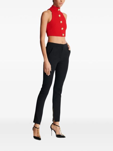 Balmain zipped-cuffs trousers - Black - zdjęcie produktu nr 2