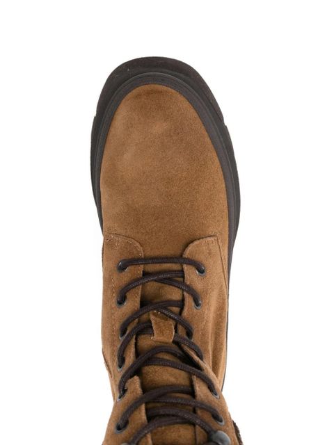 Copenhagen panelled boots - Brown