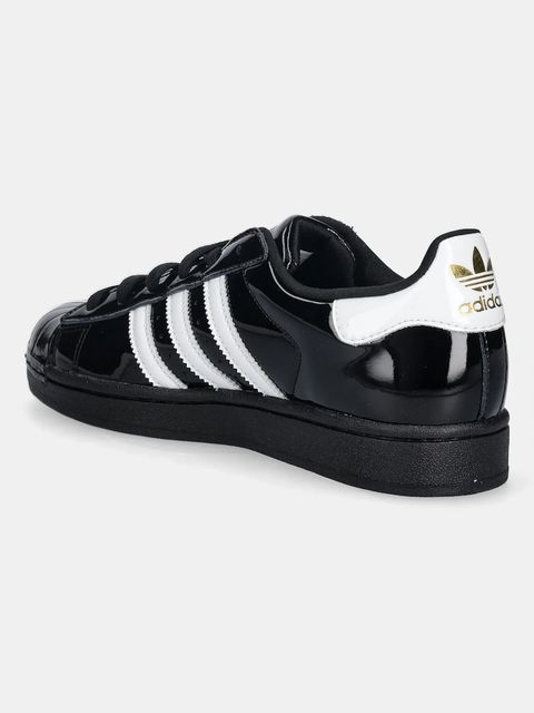 adidas Originals sneakersy skórzane Superstar II W damskie kolor czarny JS4009