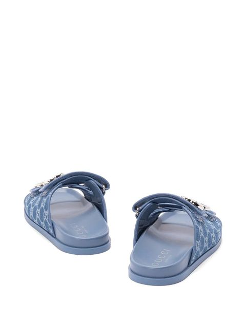 Gucci Marmont GG-logo sandals - Blue - zdjęcie produktu nr 2