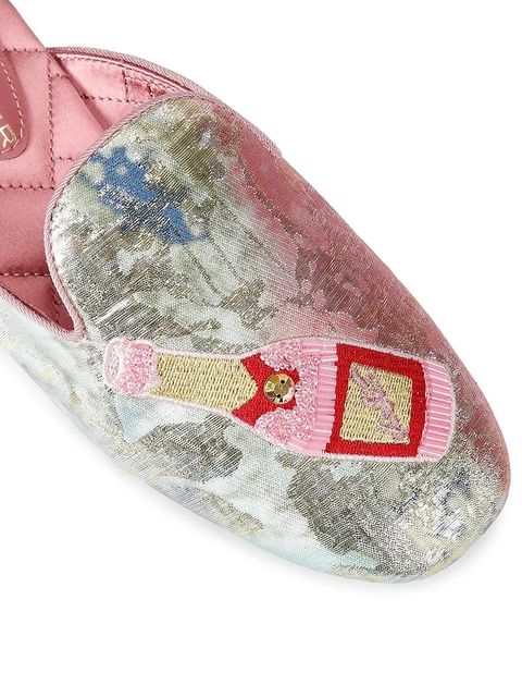 Kurt Geiger London kapcie Embroidered Slipper kolor multicolor 5387799069 - zdjęcie produktu nr 2