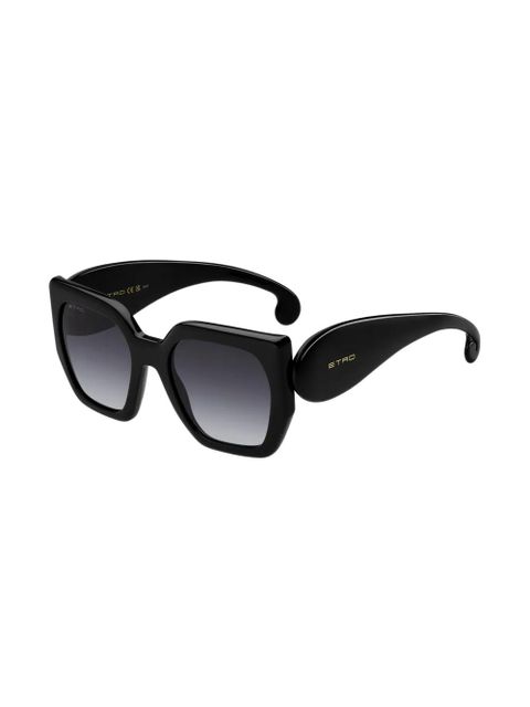 ETRO Paisley sunglasses - Black