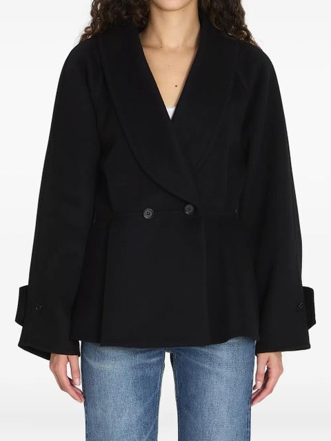 Chloé shawl-collar coat - Black - zdjęcie produktu nr 1