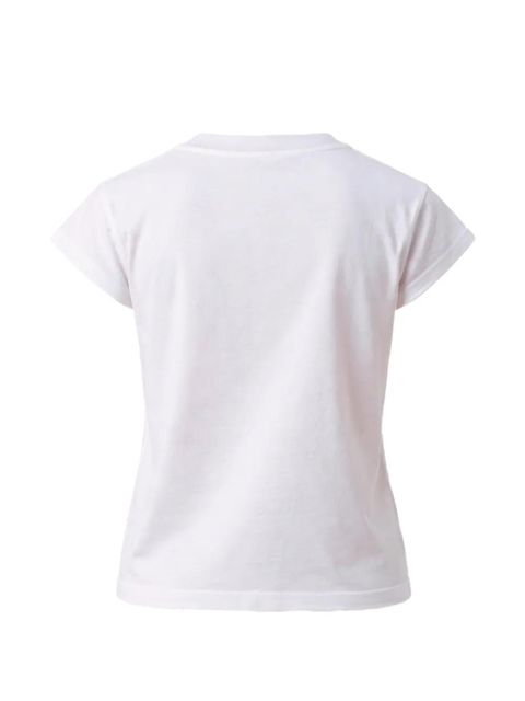 AGOLDE Bryce cap-sleeve T-shirt - White - zdjęcie produktu nr 2