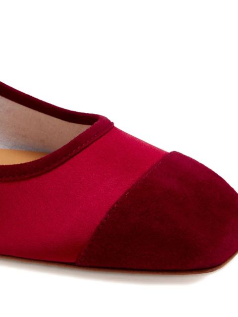 Aeyde Uma ballet flats - Red