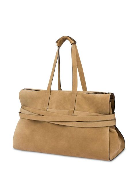 Moschino Tie Me leather shoulder bag - Neutrals - zdjęcie produktu nr 2