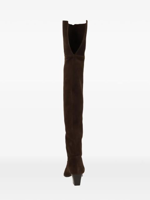 Aquazzura 50mm Nomad square-toe boots - Brown