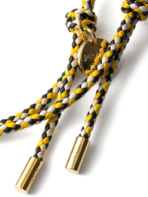 Prada leather iPhone 16 Pro Max case - Brown