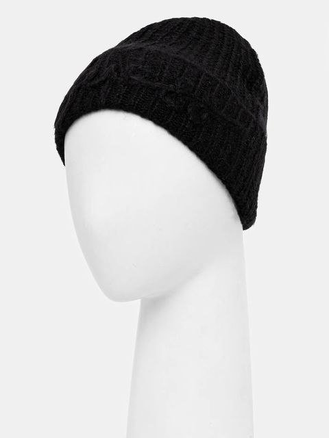 Guess czapka z domieszką wełny LEXIE kolor czarny W5BZ18 Z3580 - zdjęcie produktu nr 2