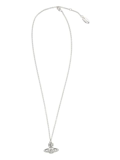Vivienne Westwood Coretta Orb pendant necklace - Silver - zdjęcie produktu nr 2