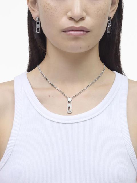 Marc Jacobs The J Marc Zipper necklace - Silver - zdjęcie produktu nr 2
