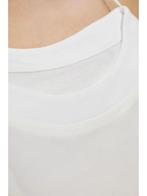 Balmain layered top - White