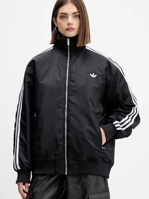 adidas Originals kurtka bomber Firebird kolor czarny zimowa JX2991 - zdjęcie produktu nr 1