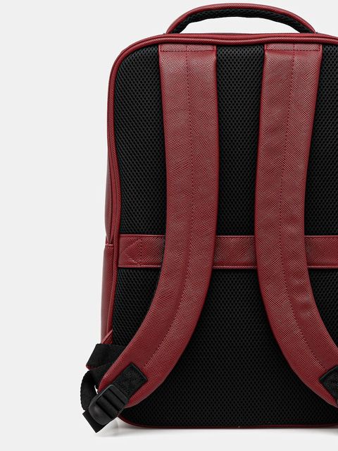 Guess plecak NOROM damski kolor czerwony duży gładki TWSN90 91032