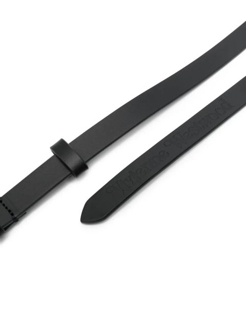 Vivienne Westwood Alex leather belt - Black - zdjęcie produktu nr 2