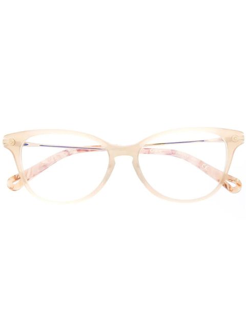 Chloé Eyewear cat eye frame glasses - Neutrals - zdjęcie produktu nr 1