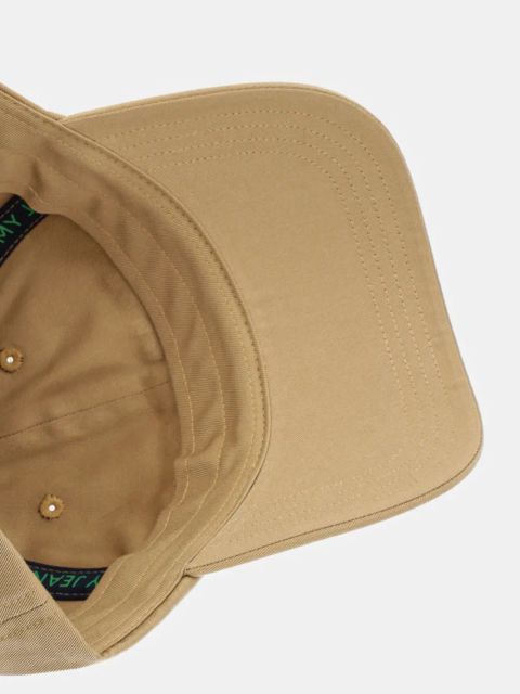 Tommy Jeans czapka z daszkiem bawełniana kolor zielony z aplikacją AW0AW16868