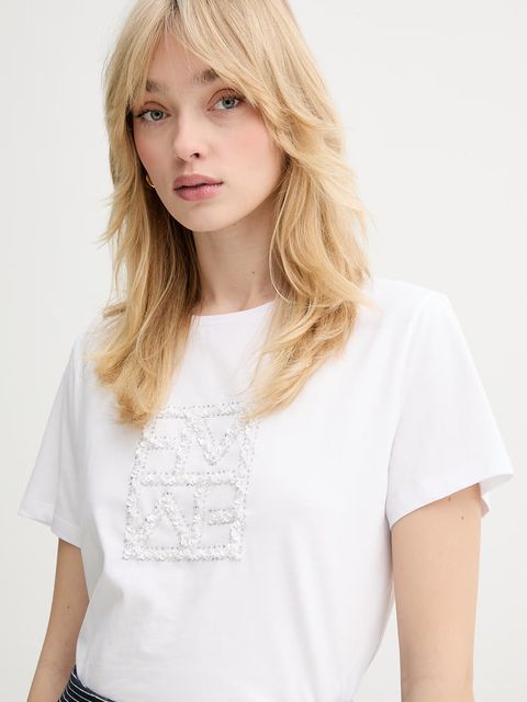 Marella t-shirt bawełniany Emme by Marella