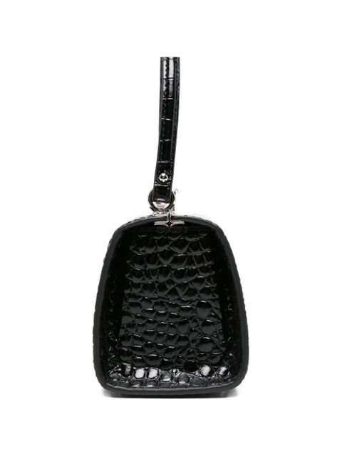 Vivienne Westwood Doll Xl logo-plaque mini bag - Black