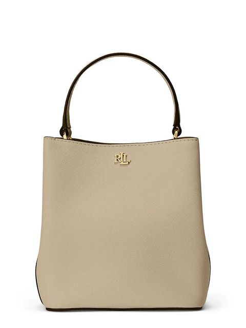 Lauren Ralph Lauren torebka worek damska skórzana - zdjęcie produktu nr 1