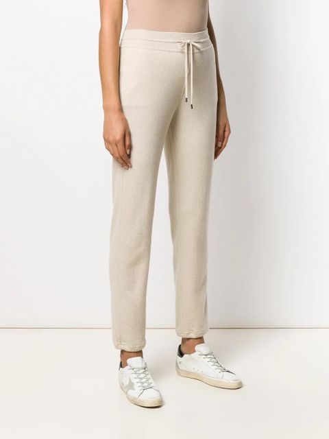 Loro Piana knitted track pants - Neutrals