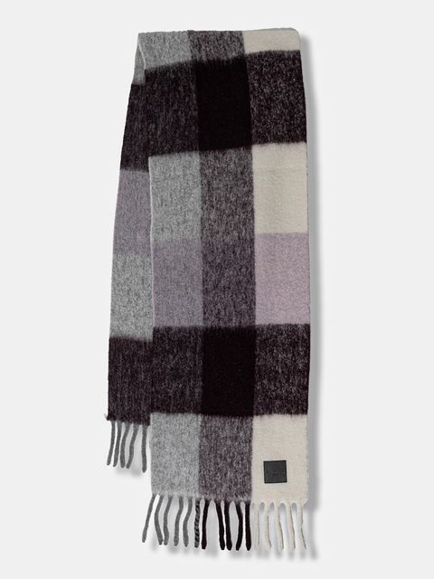 IRO szalik z dodatkiem wełny damski kolor multicolor wzorzysty