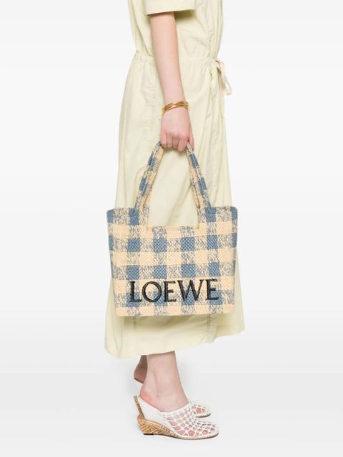 LOEWE medium Loewe Font tote bag - Neutrals - zdjęcie produktu nr 2
