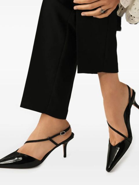 Ba&Sh Colce slingback pointed-toe pumps - Black