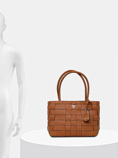 Guess torebka MAYLEE kolor brązowy HWWG96 61220