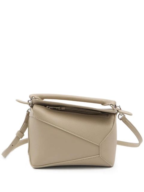 LOEWE mini Puzzle Edge tote bag - Neutrals - zdjęcie produktu nr 1