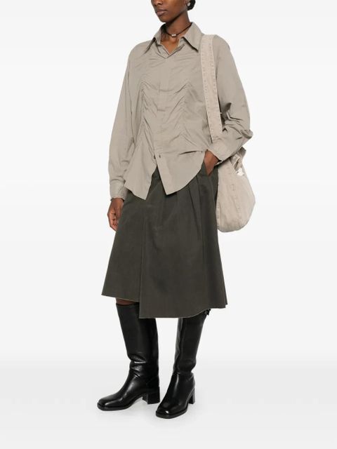 OUR LEGACY Jumble ruched shirt - Grey - zdjęcie produktu nr 2