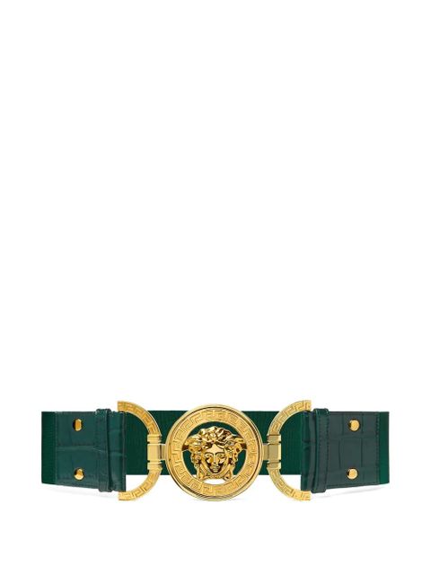 Versace Medusa buckle belt - Green - zdjęcie produktu nr 1