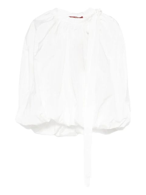 Max Mara tie-detail blouse - White - zdjęcie produktu nr 1